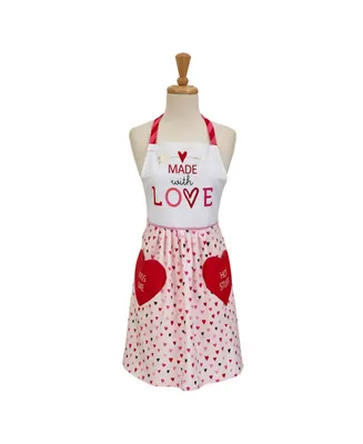 Design Imports Made with Love Print Skirt Apron