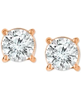 Trumiracle Diamond Stud Earrings (1 ct. t.w.) 14k White, Yellow or Rose Gold