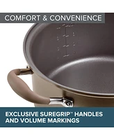 Anolon Advanced Home Hard-Anodized Nonstick Two Step Meal Set, 5-Qt. Dutch oven and and 10" Everything Pan