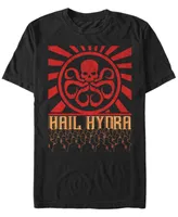 Marvel Men's Comic Collection Hail Hydra Propaganda Short Sleeve T-Shirt