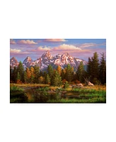 R W Hedge Harmonious Retreat Canvas Art - 27" x 33.5"