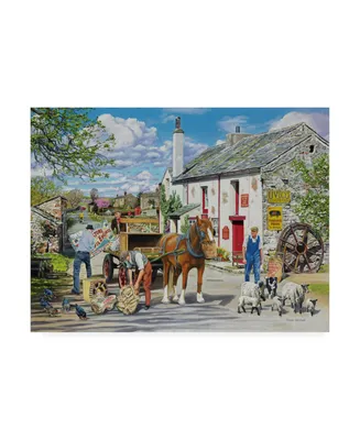 Trevor Mitchell The Old Mill Carriage Canvas Art