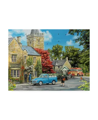 Trevor Mitchell at the Vicarage Canvas Art