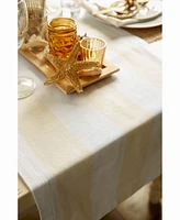 Design Imports Dobby Stripe Table Runner 18 x 108"