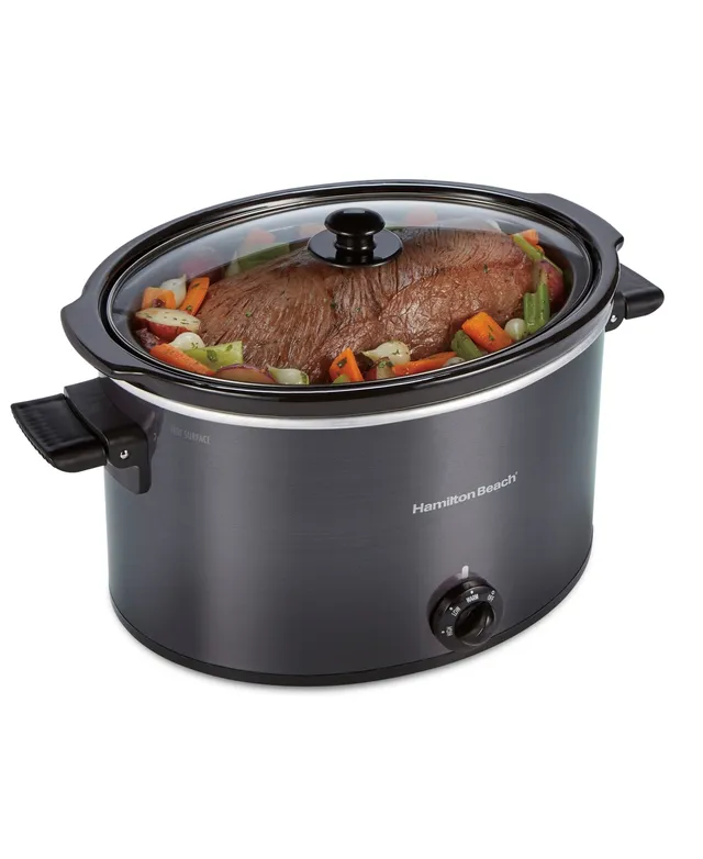 Hamilton Beach 6-Qt. Programmable Searing Slow Cooker - Macy's