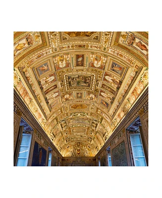 Philippe Hugonnard Dolce Vita Rome 3 Hall of Mirrors Iii Canvas Art - 36.5" x 48"