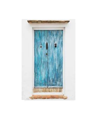 Philippe Hugonnard Made in Spain Old Blue Door Canvas Art