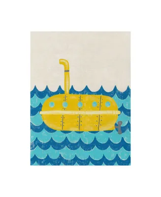 Chariklia Zarris Trumans Voyage Iv Childrens Art Canvas Art - 36.5" x 48"