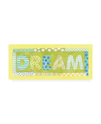 Megan Meagher Dream Phrase Canvas Art