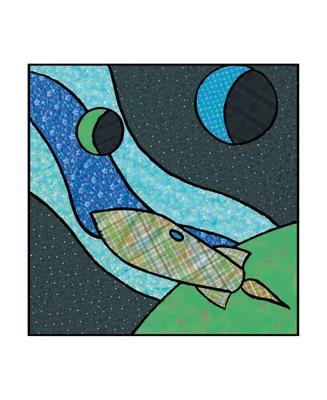 Charles Swinford Patchwork Planets I Canvas Art