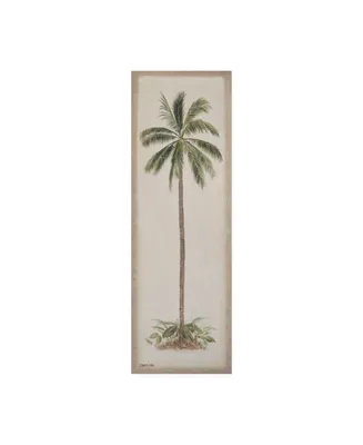 Debra Lake Palm Tree Profile Canvas Art