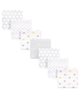 Luvable Friends Flannel Receiving Blankets, Owl, 7 Pack
