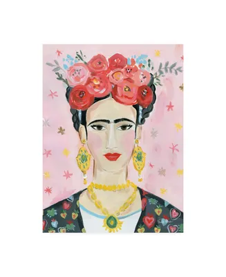 Farida Zaman Homage to Frida Canvas Art