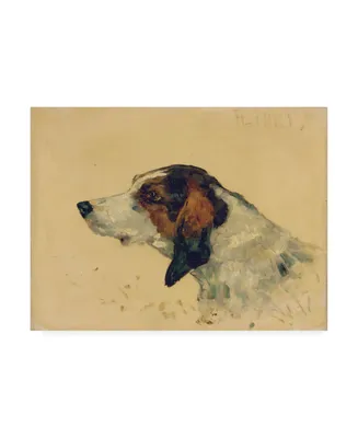 Henri de Toulouse-Lautrec Chien de chasse, 1881 Canvas Art
