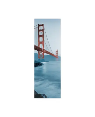 Alan Blaustein Golden Gate Bridge at Dawn (B) Canvas Art - 27" x 33.5"