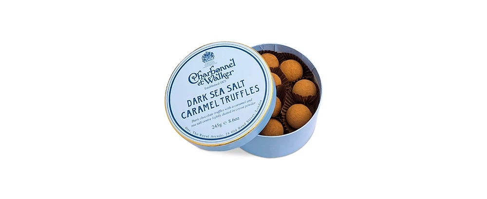 Charbonnel et Walker Dark Sea Salt Caramel Truffles