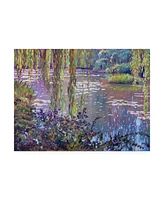 David Lloyd Glover Water Lily Pond Giverny Canvas Art - 20" x 25"