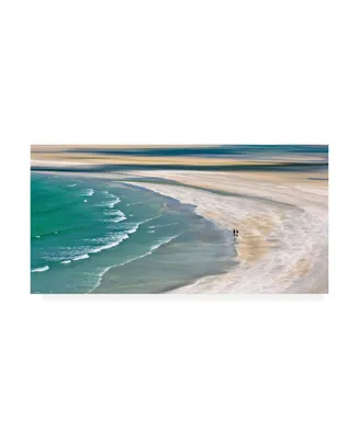 Anuska Voncina Sandy Shore Coast Canvas Art
