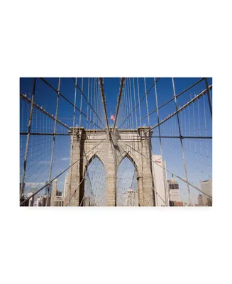 Monte Nagler Brooklyn Bridge New York City New York Color Canvas Art
