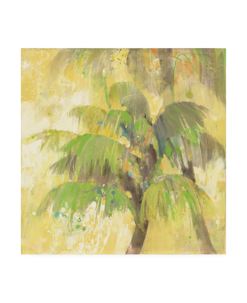 Albena Hristova Breezy Palm Ii Canvas Art