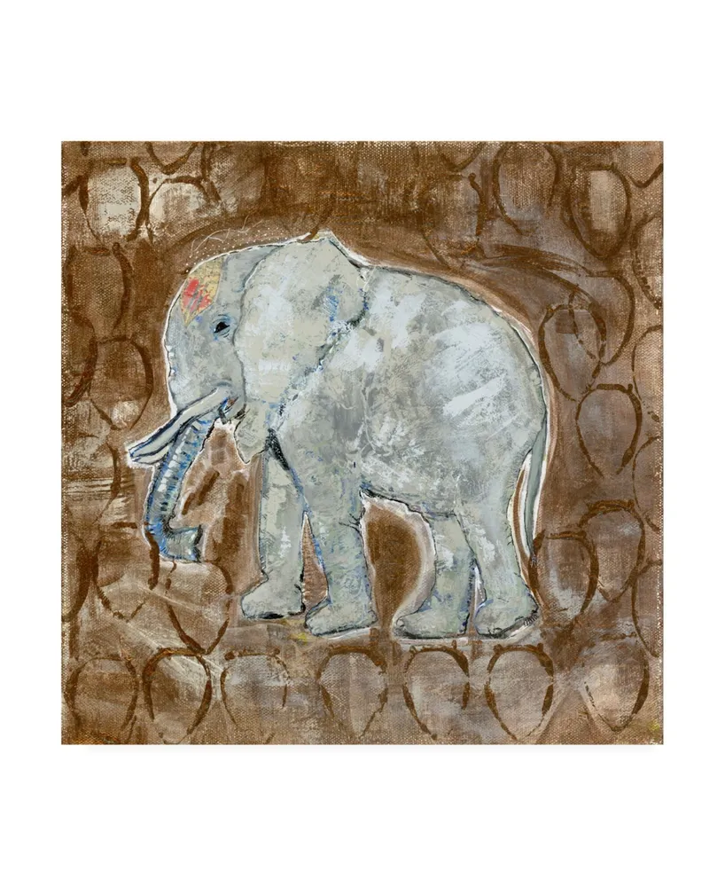 Tara Daavettila Global Elephant Ii Canvas Art