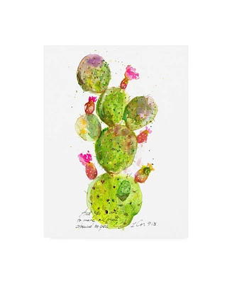 Ingrid Blixt Cactus Verse Iii Canvas Art - 36.5" x 48"