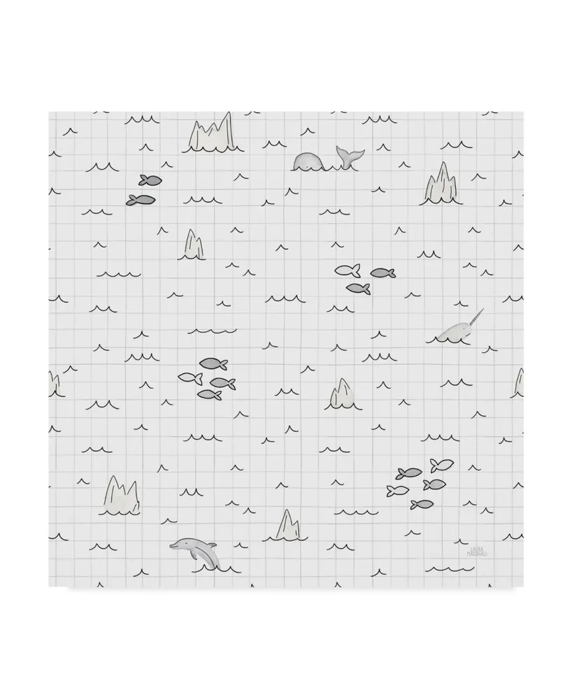 Laura Marshall World Traveler Pattern Iii Canvas Art