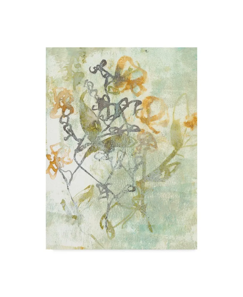 Jennifer Goldberger Washed Floral I Canvas Art