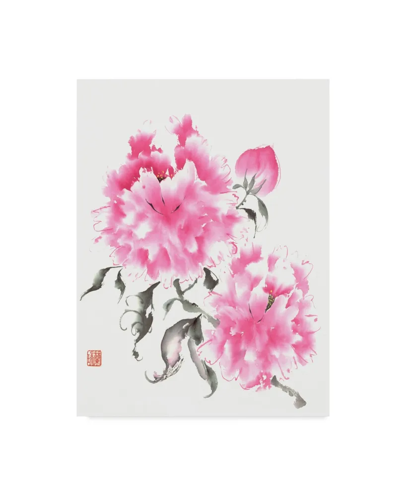 Nan Rae Peonie Blossoms I Canvas Art