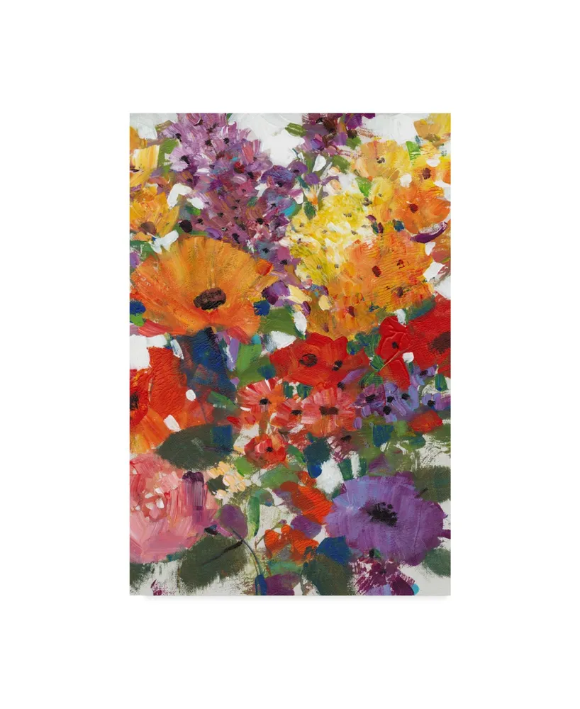 Tim Otoole Fresh Floral I Canvas Art