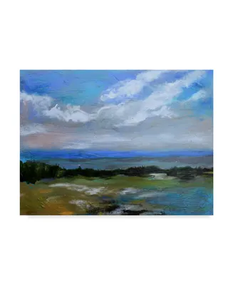 Karen Fields Beach and Sky I Canvas Art