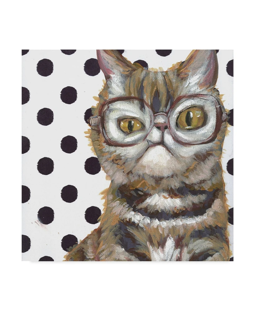 Jennifer Rutledge Dapper Animal Ix Canvas Art - 15" x 20"