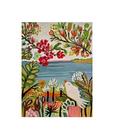 Karen Fields Birds in the Garden Ii Canvas Art