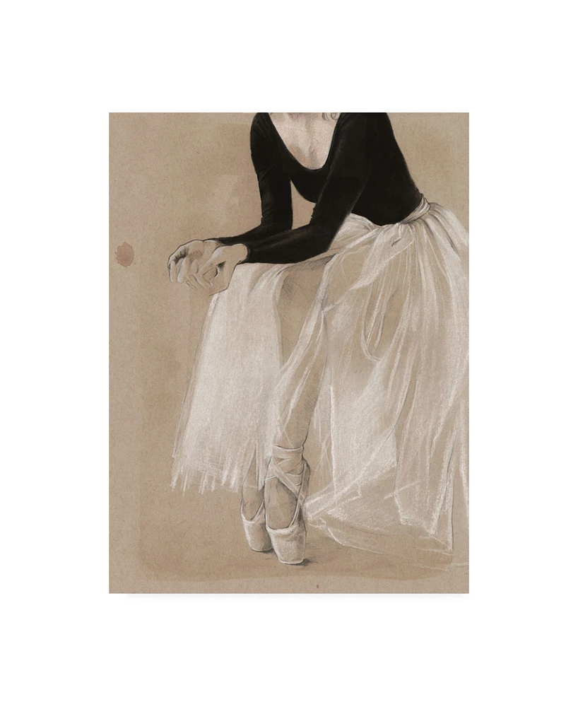 Jennifer Paxton Parker Ballet Study I Canvas Art - 20" x 25"