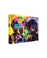 Dean Russo Daisy and Noel Canvas Art