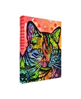 Dean Russo Cat Abstract Color Canvas Art - 15.5" x 21"