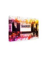 Philippe Hugonnard Nyc Watercolor Collection - Fifth Avenue Station Canvas Art