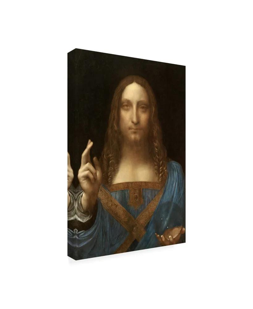 Leonardo Da Vinc Salvator Mundi Canvas Art