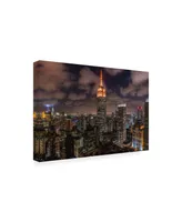 Bruce Gett Orange 9-11 Canvas Art - 27" x 33.5"