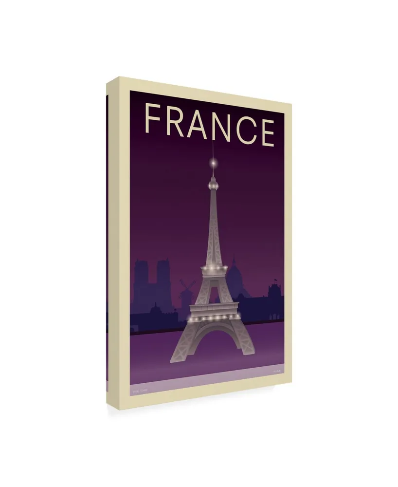 Incado Eiffel Tower France Poster Canvas Art