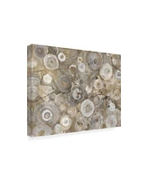 Albena Hristova Neutral Agate Canvas Art - 36.5" x 48"