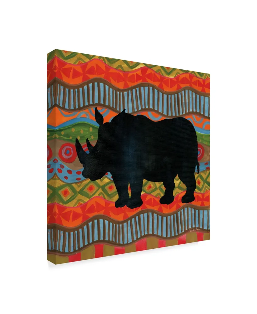 Farida Zaman African Animal Iv Canvas Art - 15" x 20"