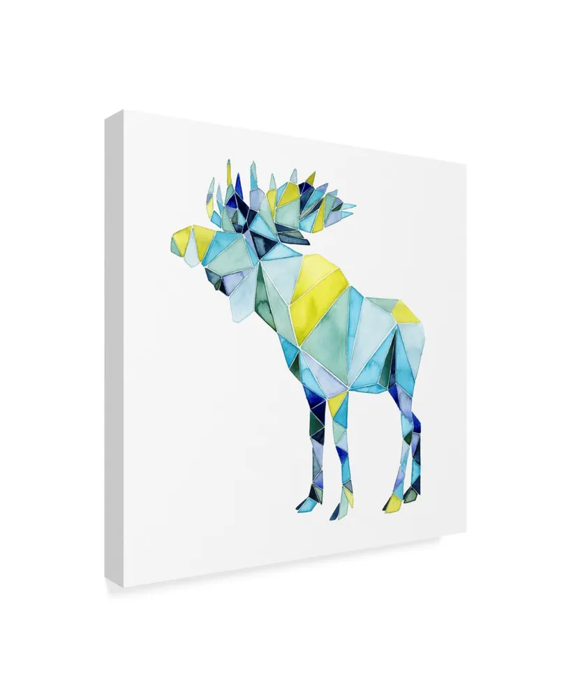 Grace Popp Geo Animal Iii Canvas Art