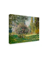 Claude O. Monet Landscape the Parc Monceau Canvas Art