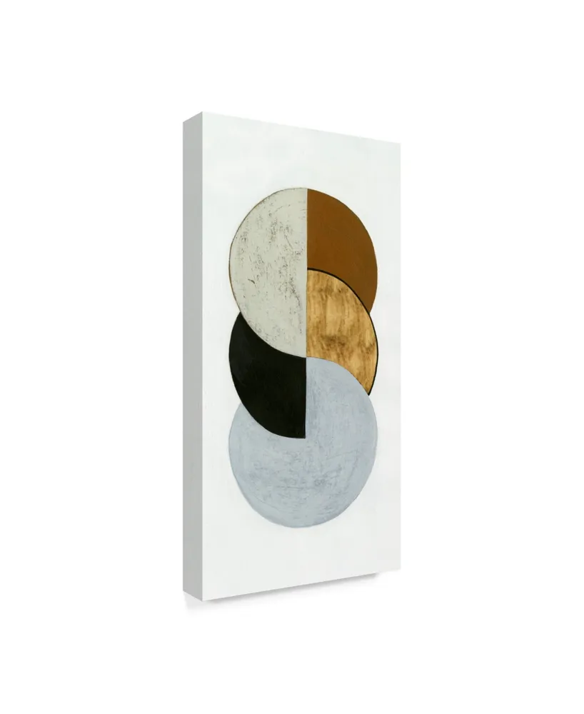 Grace Popp Stacked Coins I Canvas Art