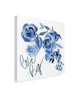 Kristy Rice Delft Delight Iv Canvas Art - 15" x 20"