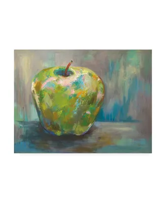 Jeanette Vertentes Apple Green Still Canvas Art - 15.5" x 21"
