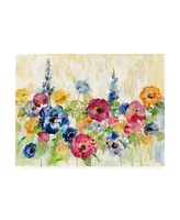 Silvia Vassileva Sunshine Field Flowers Canvas Art