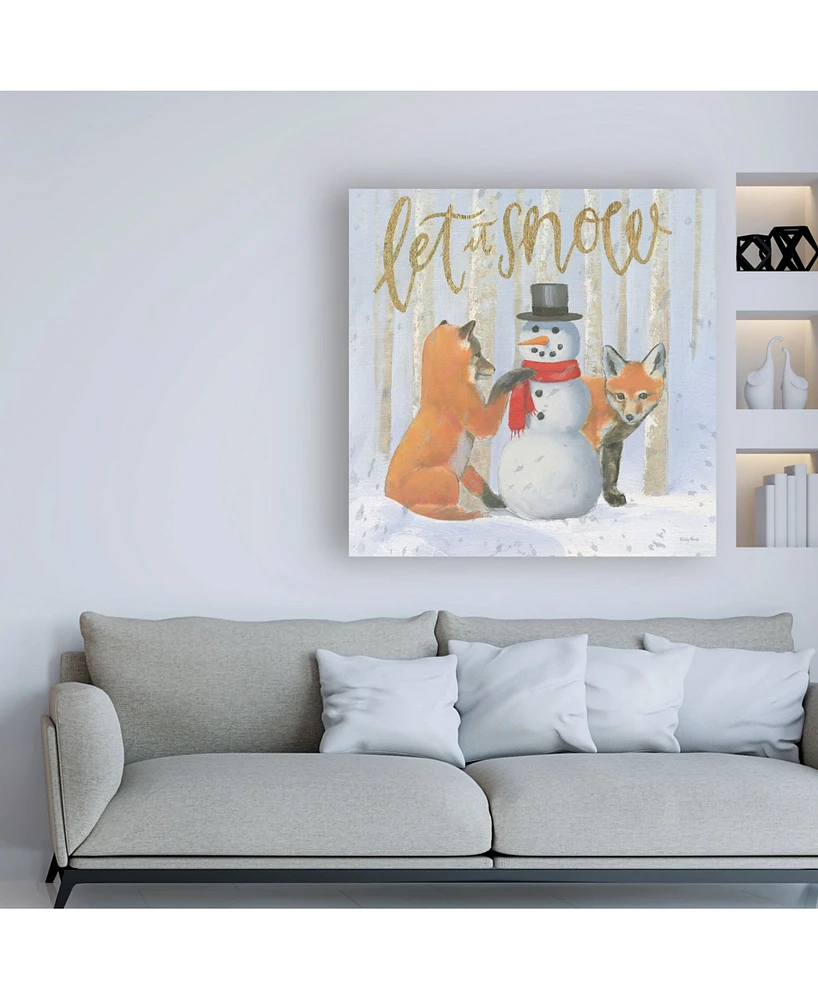 Emily Adams Christmas Critters Bright Iii Canvas Art - 19.5" x 26"