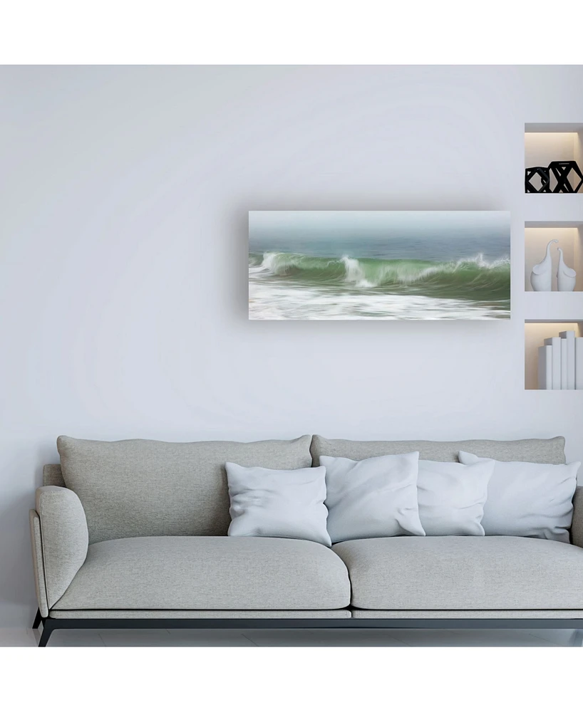 Katherine Gendrea Surfside Beach in Fog Canvas Art